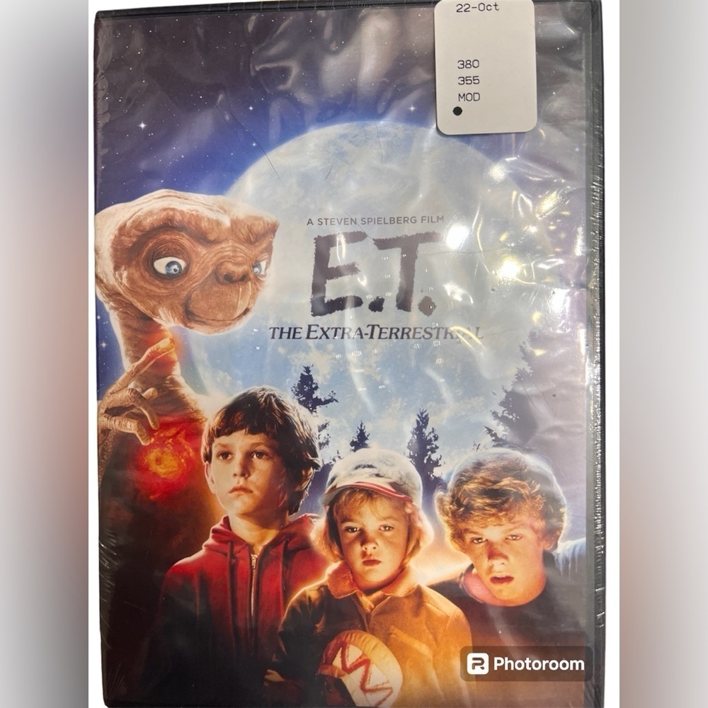 E.T. The extra terrestrial DVD movie unopened
